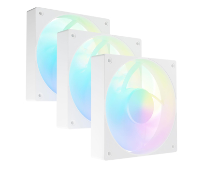 Wentylator Fury SAI S12 ARGB PWM White Triple Pack 3x120mm